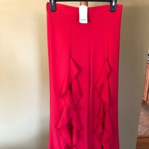 Coral higher waisted long pants
